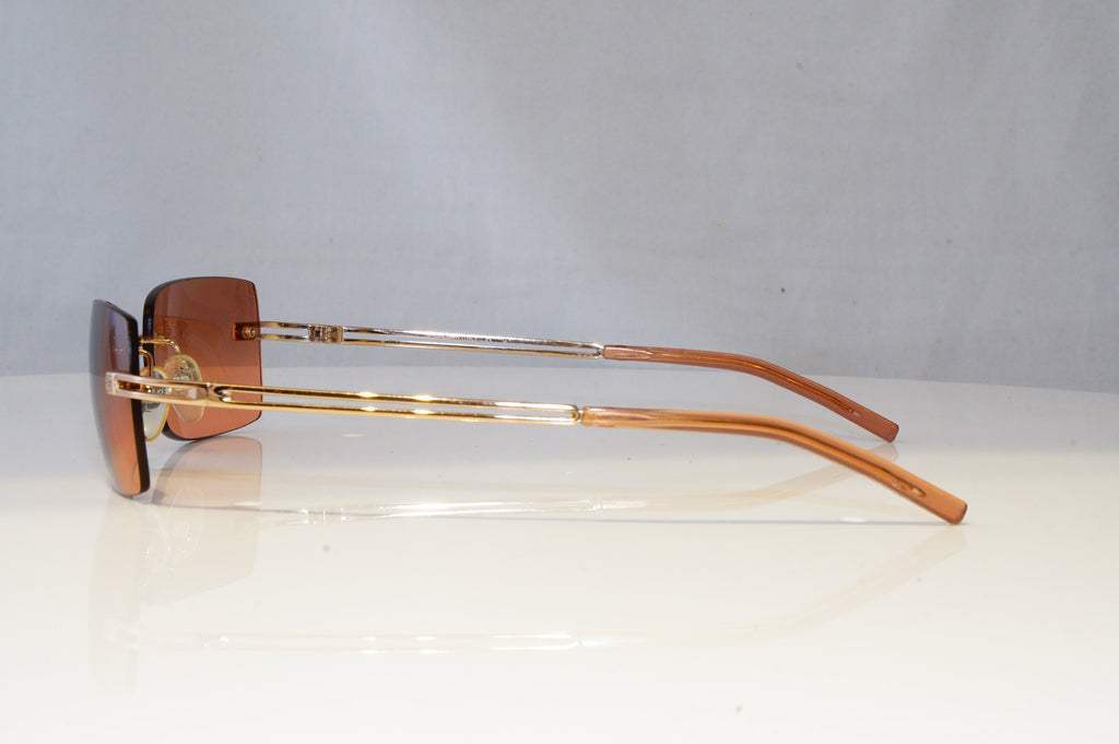 GIVENCHY Womens Designer Sunglasses Gold Rectangle SGV 004 A39 20411