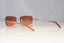 GIVENCHY Womens Designer Sunglasses Gold Rectangle SGV 004 A39 20411