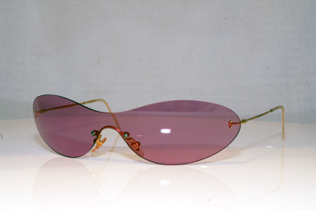 GIORGIO ARMANI Womens Designer Sunglasses Gold Shield 1523 904/76 17665