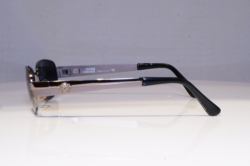 GIANNI VERSACE Mens Vintage 1990 Designer Sunglasses Silver X34 89M 20024 NOS
