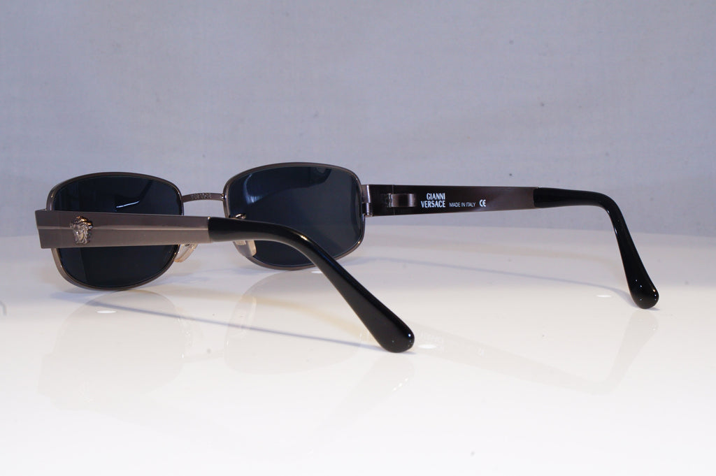 GIANNI VERSACE Mens Vintage 1990 Designer Sunglasses Silver X34 89M 20024 NOS