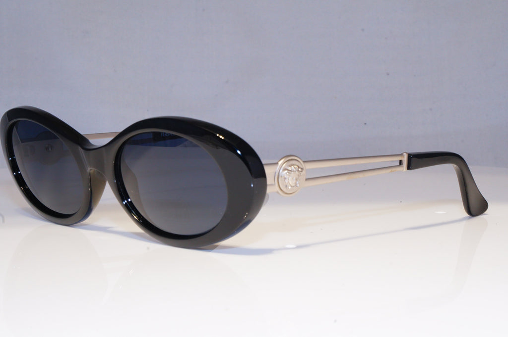 GIANNI VERSACE Mens Vintage 1990 Designer Sunglasses Black 342/A 852 20022 NOS