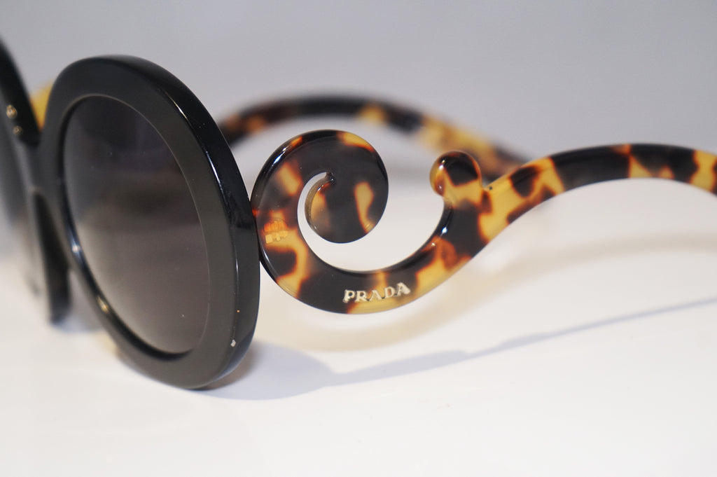 PRADA Womens Designer Sunglasses Black Baroque SPR 27N 1AB-5Y1 15169
