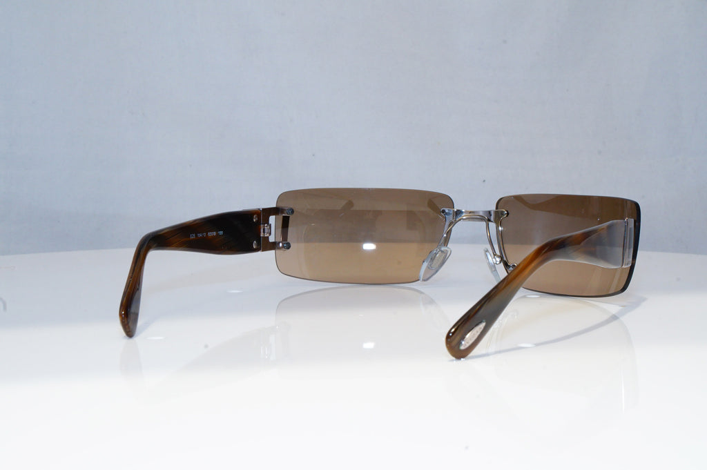 BVLGARI Mens Designer Sunglasses Brown Rectangle 6226 104/13 18854