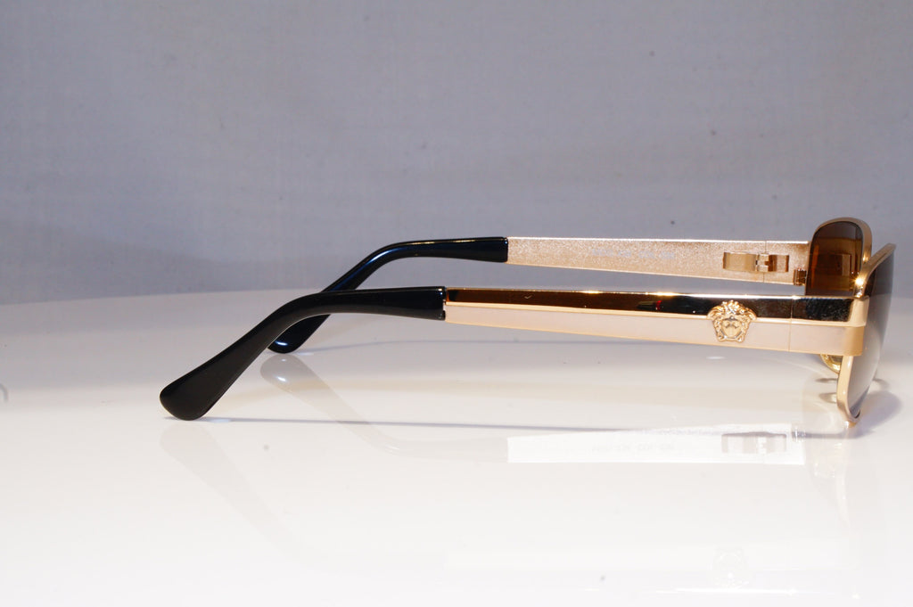 GIANNI VERSACE Mens Vintage 1990 Designer Sunglasses Gold X34 30 20064 NOS