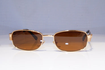 GIANNI VERSACE Mens Vintage 1990 Designer Sunglasses Gold X34 30 20064 NOS