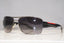 PRADA Mens Designer Polarized Sunglasses Black Wrap SPS 53N 5AV-5W1 15167