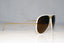 RAY-BAN Mens Designer Sunglasses White Aviator RB 3025 146/32 17688