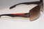 PRADA Mens Designer Sunglasses Brown Wrap SPS 53N 5AV-6S1 15135