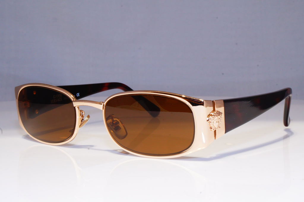 GIANNI VERSACE Mens Vintage 1990 Designer Sunglasses Gold X31 30 20039 NOS