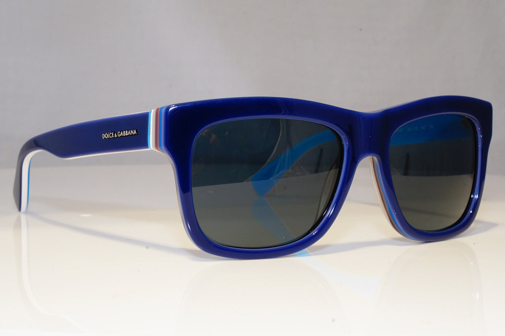 DOLCE & GABBANA Mens Boxed Designer Sunglasses Blue Square DG 4203 2769/87 20690