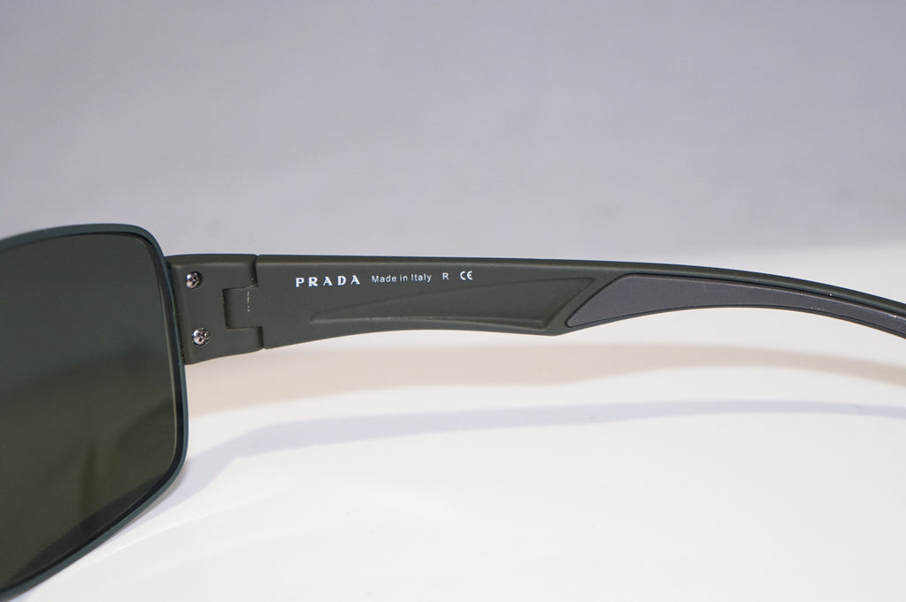 PRADA Mens Designer Sunglasses Camo Green Wrap SPS 53N UFI-0A7 15269