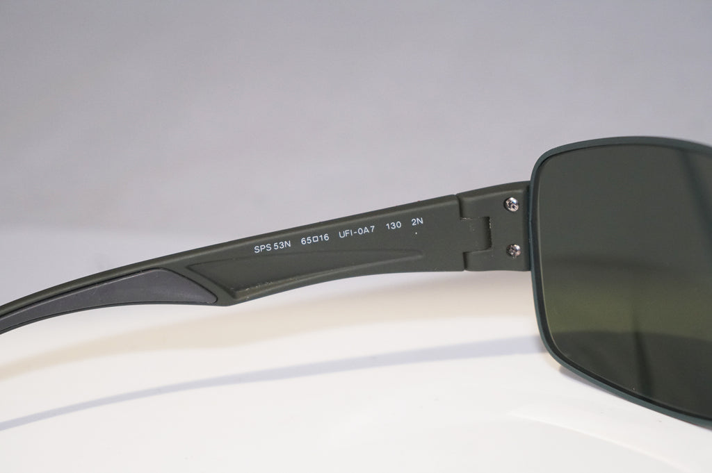 PRADA Mens Designer Sunglasses Camo Green Wrap SPS 53N UFI-0A7 15269