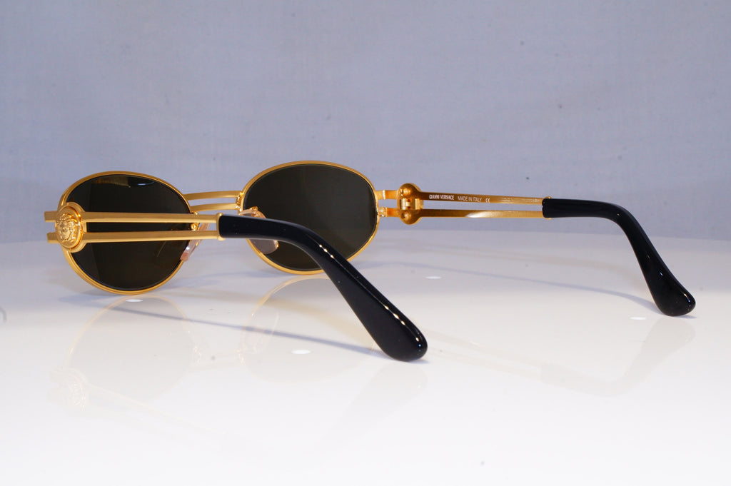 GIANNI VERSACE Mens Designer Sunglasses Gold S41 17M 19989 NOS