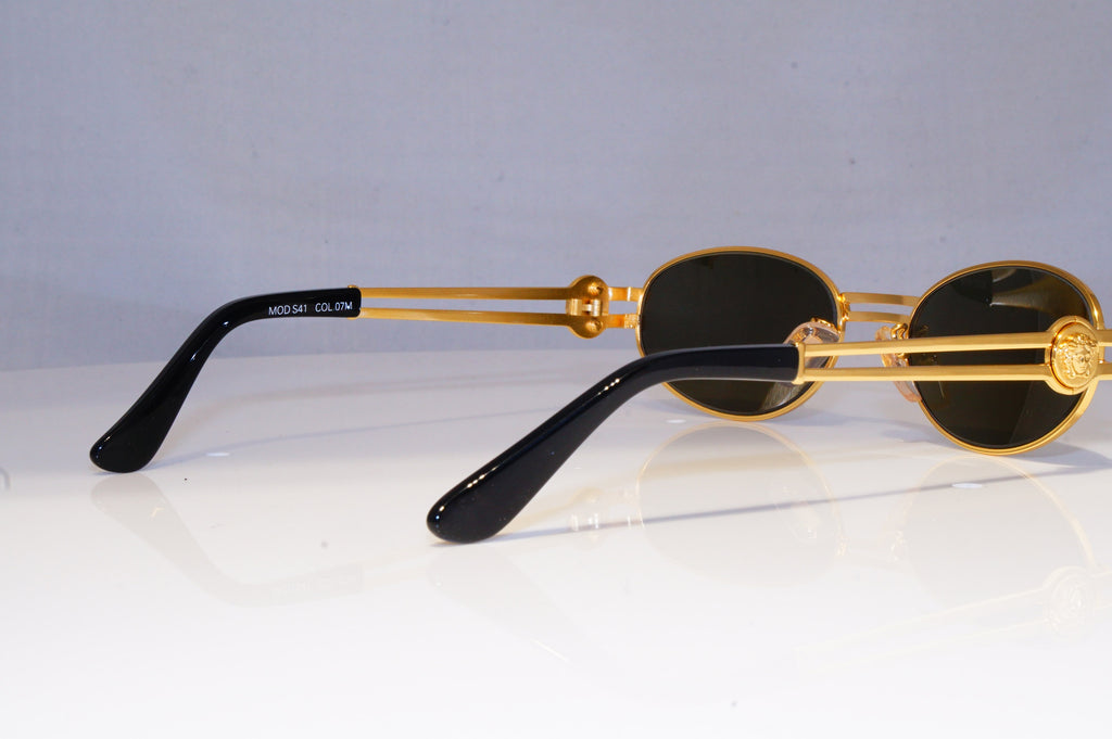 GIANNI VERSACE Mens Designer Sunglasses Gold S41 17M 19989 NOS