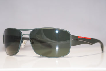 PRADA Mens Designer Sunglasses Camo Green Wrap SPS 53N UFI-0A7 15269