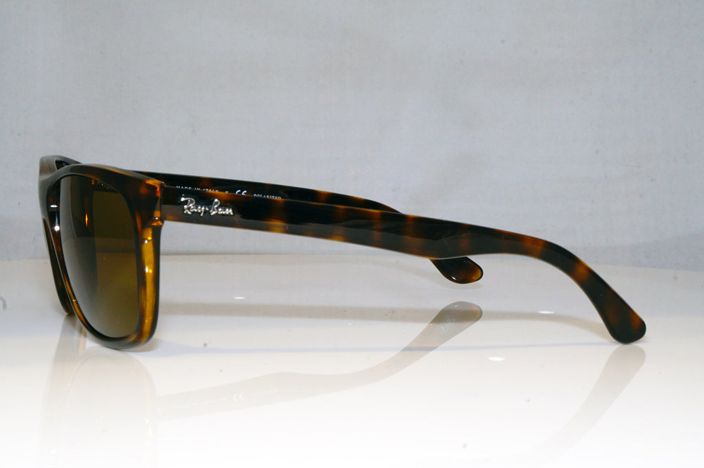 RAY-BAN Mens Polarized Designer Sunglasses Brown Square RB 4181 710/83 17691