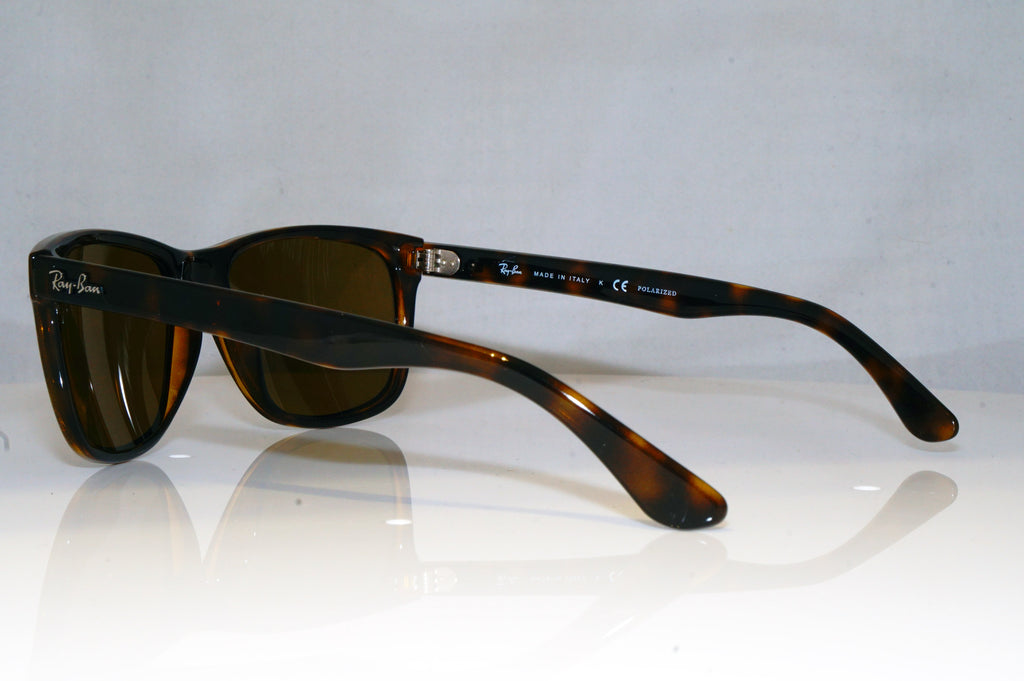 RAY-BAN Mens Polarized Designer Sunglasses Brown Square RB 4181 710/83 17691