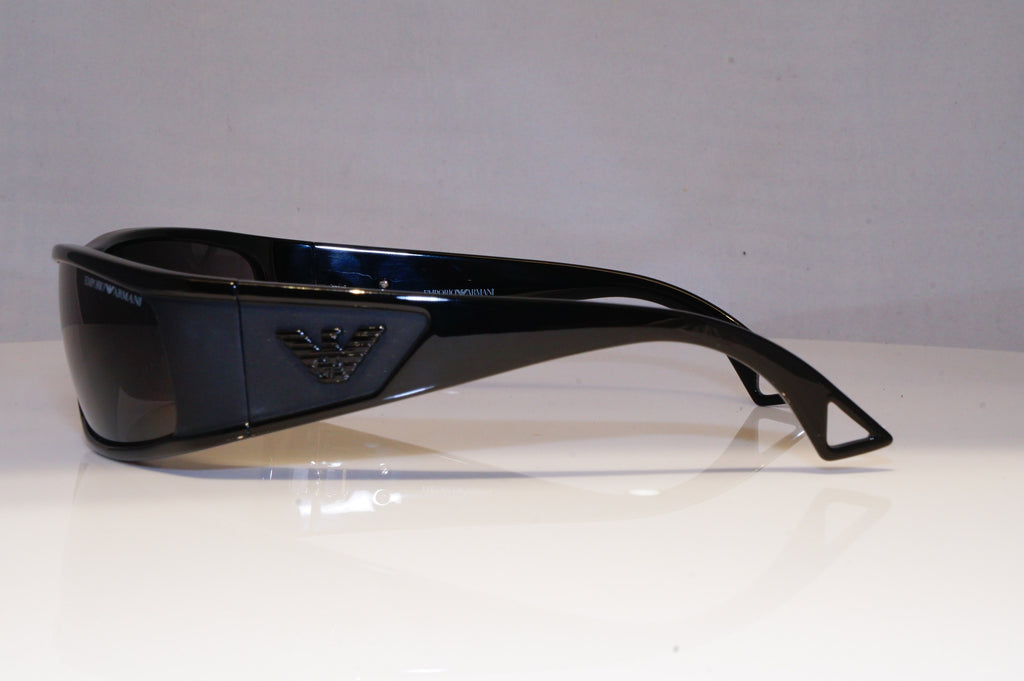 EMPORIO ARMANI Mens Designer Sunglasses Black Wrap EA 9418 D28E5 20705