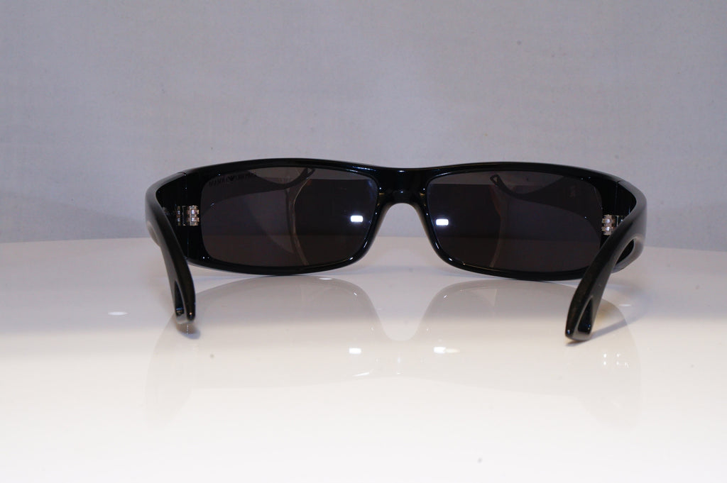 EMPORIO ARMANI Mens Designer Sunglasses Black Wrap EA 9418 D28E5 20705