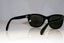 RAY-BAN Womens Polarized Designer Sunglasses Black Butterfly RB 4216 6019A 17694