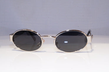 GIANNI VERSACE Mens Vintage 1990 Designer Sunglasses Silver X21 29 20033 NOS