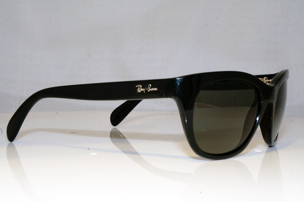 RAY-BAN Womens Polarized Designer Sunglasses Black Butterfly RB 4216 6019A 17694
