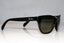 RAY-BAN Womens Polarized Designer Sunglasses Black Butterfly RB 4216 6019A 17694