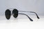 RAY-BAN Mens Polarized Designer Sunglasses Black Round RB 3647 002/58 18841