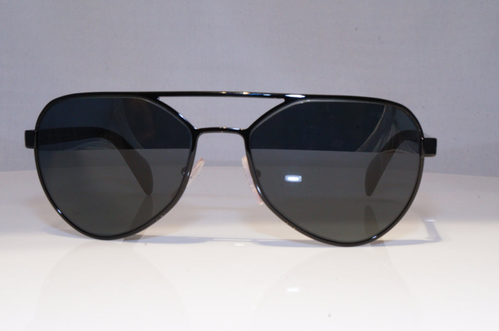 PRADA Mens Designer Sunglasses Black Pilot SPR 55R 7AX-1A1 20681