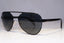 PRADA Mens Designer Sunglasses Black Pilot SPR 55R 7AX-1A1 20681