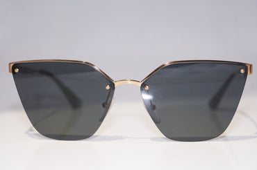 PRADA Womens Designer Polarized Sunglasses Gold Cinema SPR 68T 7OE-5Z1 15248