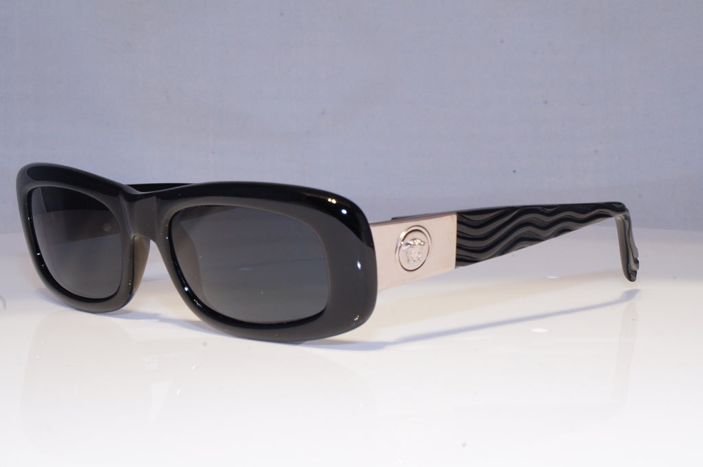 GIANNI VERSACE Mens Vintage 1990 Designer Sunglasses Black 257/M 374 20030 NOS