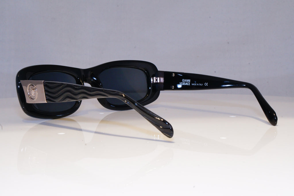GIANNI VERSACE Mens Vintage 1990 Designer Sunglasses Black 257/M 374 20030 NOS