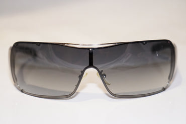PRADA Mens Designer Sunglasses Grey Shield SPS 51GS 1BC-5D1 16426