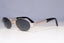GIANNI VERSACE Mens Vintage 1990 Designer Sunglasses Silver S30 22M 20034 NOS