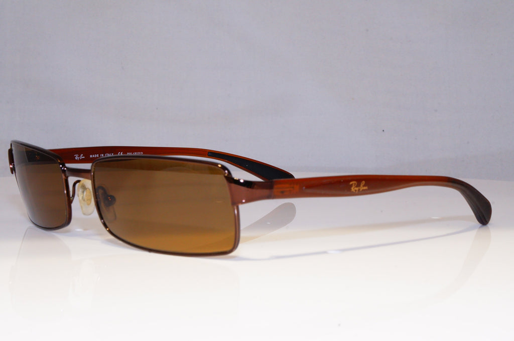 RAY-BAN Mens Polarized Vintage Designer Sunglasses Brown RB 3246 014/57 20670