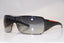 PRADA Mens Designer Sunglasses Grey Shield SPS 51GS 1BC-5D1 16426