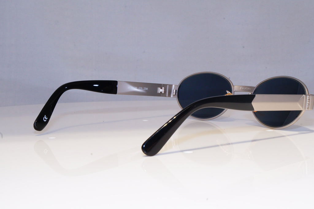 GIANNI VERSACE Mens Vintage 1990 Designer Sunglasses Silver S30 22M 20034 NOS