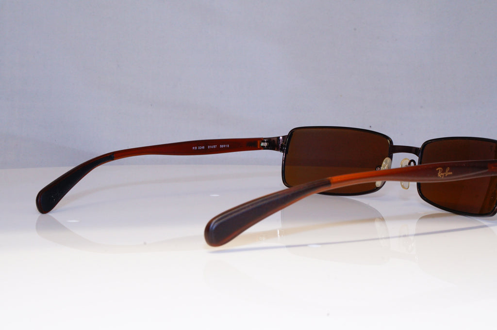 RAY-BAN Mens Polarized Vintage Designer Sunglasses Brown RB 3246 014/57 20670