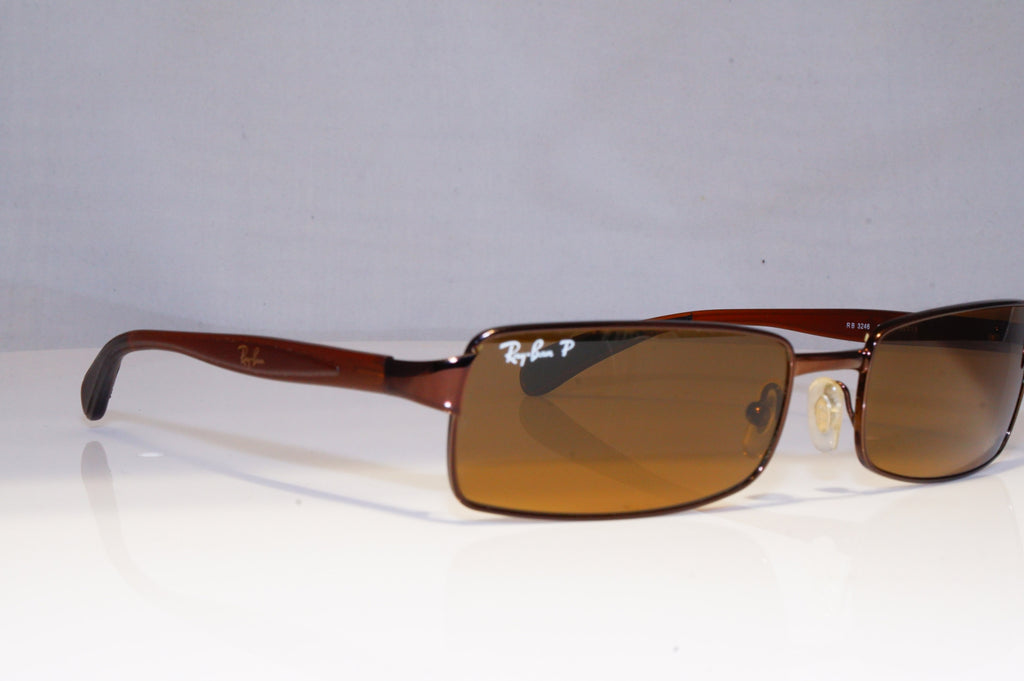 RAY-BAN Mens Polarized Vintage Designer Sunglasses Brown RB 3246 014/57 20670