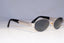 GIANNI VERSACE Mens Vintage 1990 Designer Sunglasses Silver S30 22M 20034 NOS