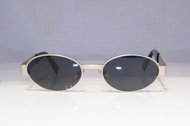 GIANNI VERSACE Mens Vintage 1990 Designer Sunglasses Silver S30 22M 20034 NOS