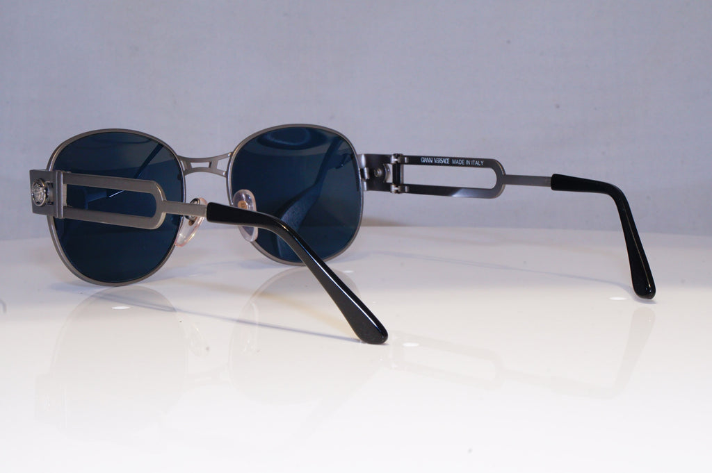 GIANNI VERSACE Mens Vintage 1990 Designer Sunglasses Silver ONE S57 77M 20069