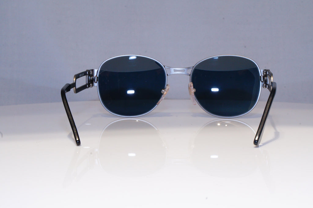 GIANNI VERSACE Mens Vintage 1990 Designer Sunglasses Silver ONE S57 77M 20069