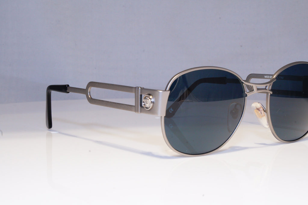 GIANNI VERSACE Mens Vintage 1990 Designer Sunglasses Silver ONE S57 77M 20069