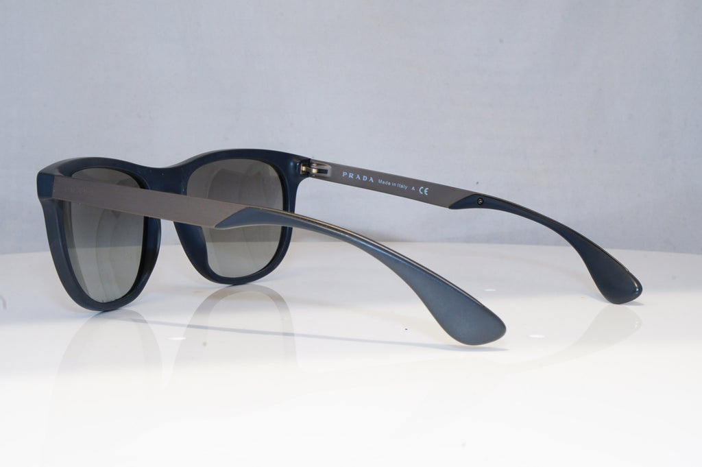 PRADA Mens Mirror Designer Sunglasses Grey Rectangle SPR 04S TKM-1A0 18824