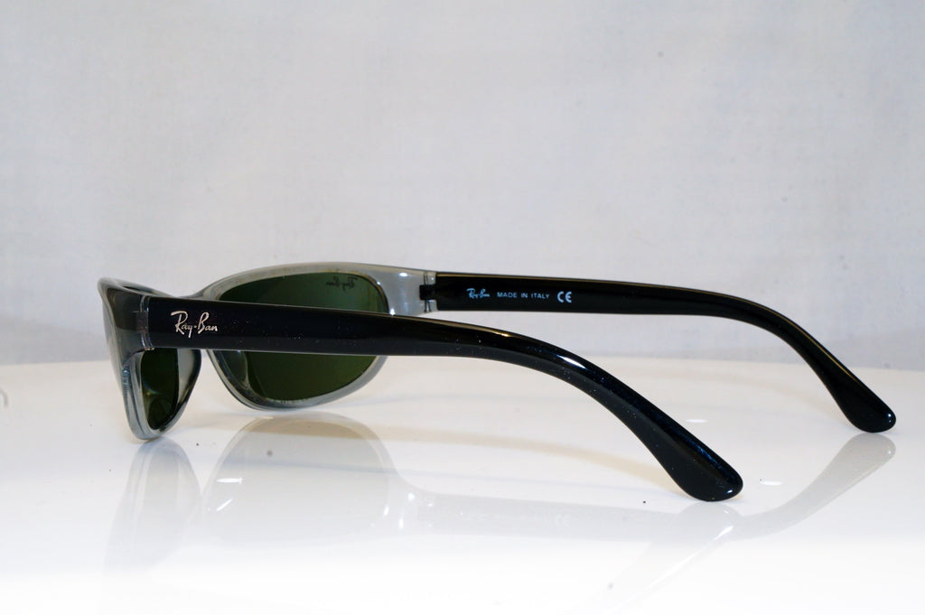 Ray-Ban Mens Mirror Designer Sunglasses Black Wrap RB 4050 623/40 17675