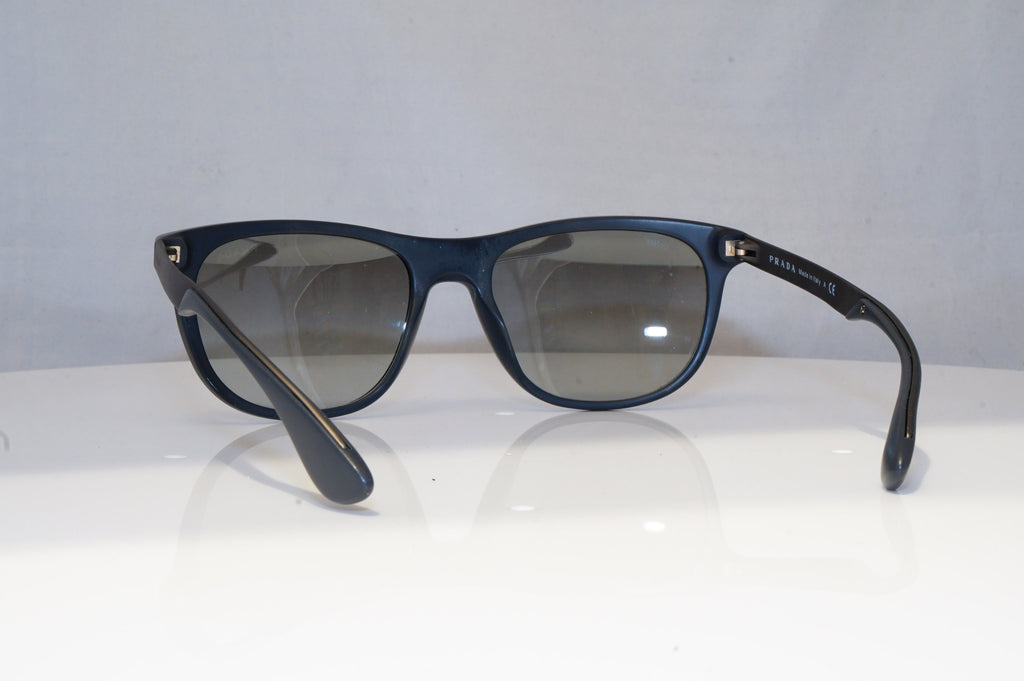 PRADA Mens Mirror Designer Sunglasses Grey Rectangle SPR 04S TKM-1A0 18824