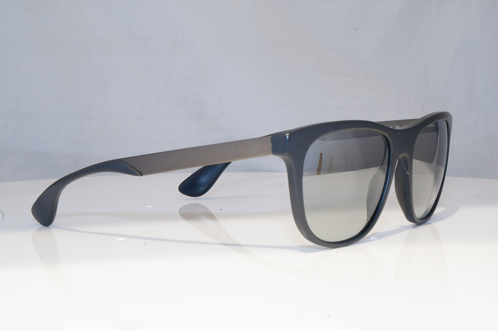 PRADA Mens Mirror Designer Sunglasses Grey Rectangle SPR 04S TKM-1A0 18824